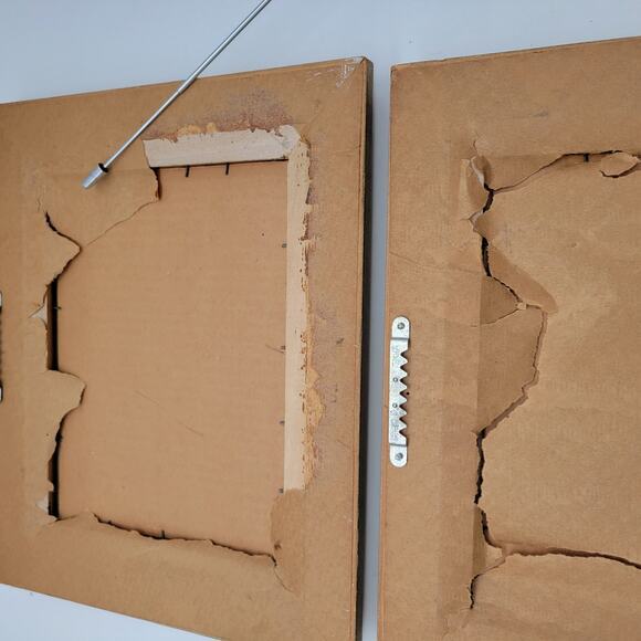 Pair MCM Framed Foil‎ Art Prints - Picture 10 of 10